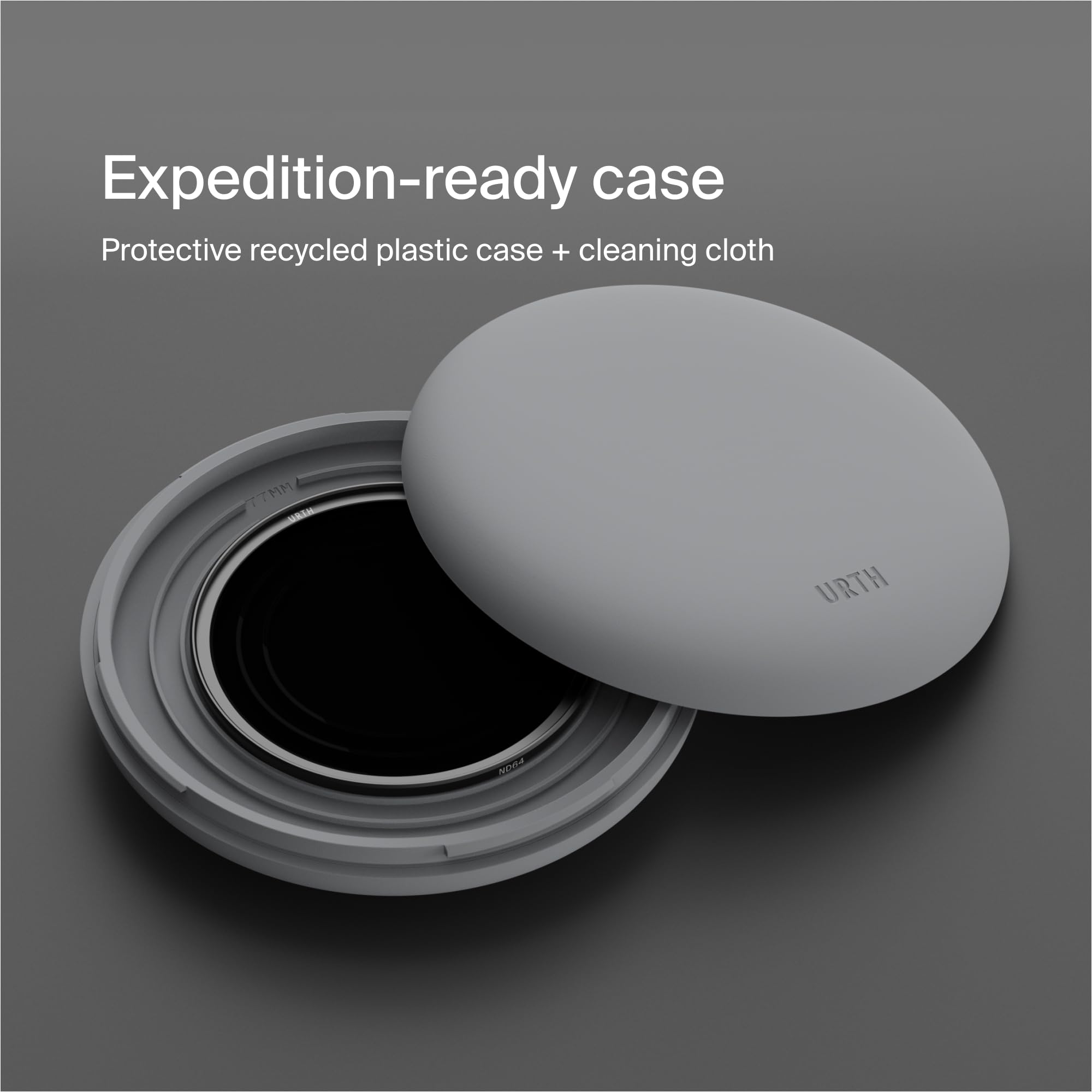 Urth 77mm Magnetic ND64 (6 Stop) Lens Filter (Plus+) - 20-Layer Nano-Coated, Ultra-Slim Neutral Density Exposure Control for Camera Lenses - Image 5