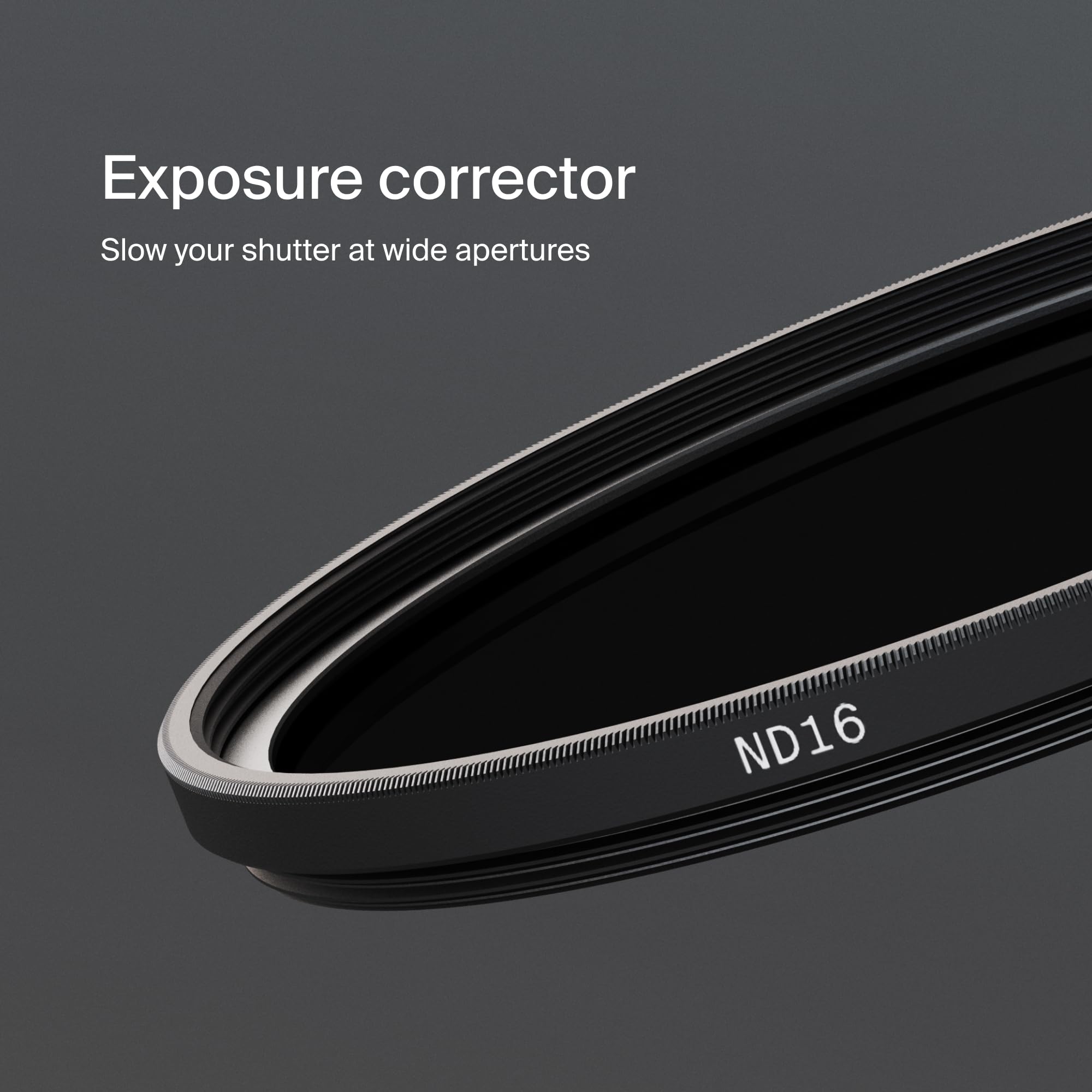Urth 77mm ND16 (4 Stop) Lens Filter (Plus+) — 20-Layer Nano-Coated, Ultra-Slim Neutral Density Camera Lens Exposure Filter - Image 4