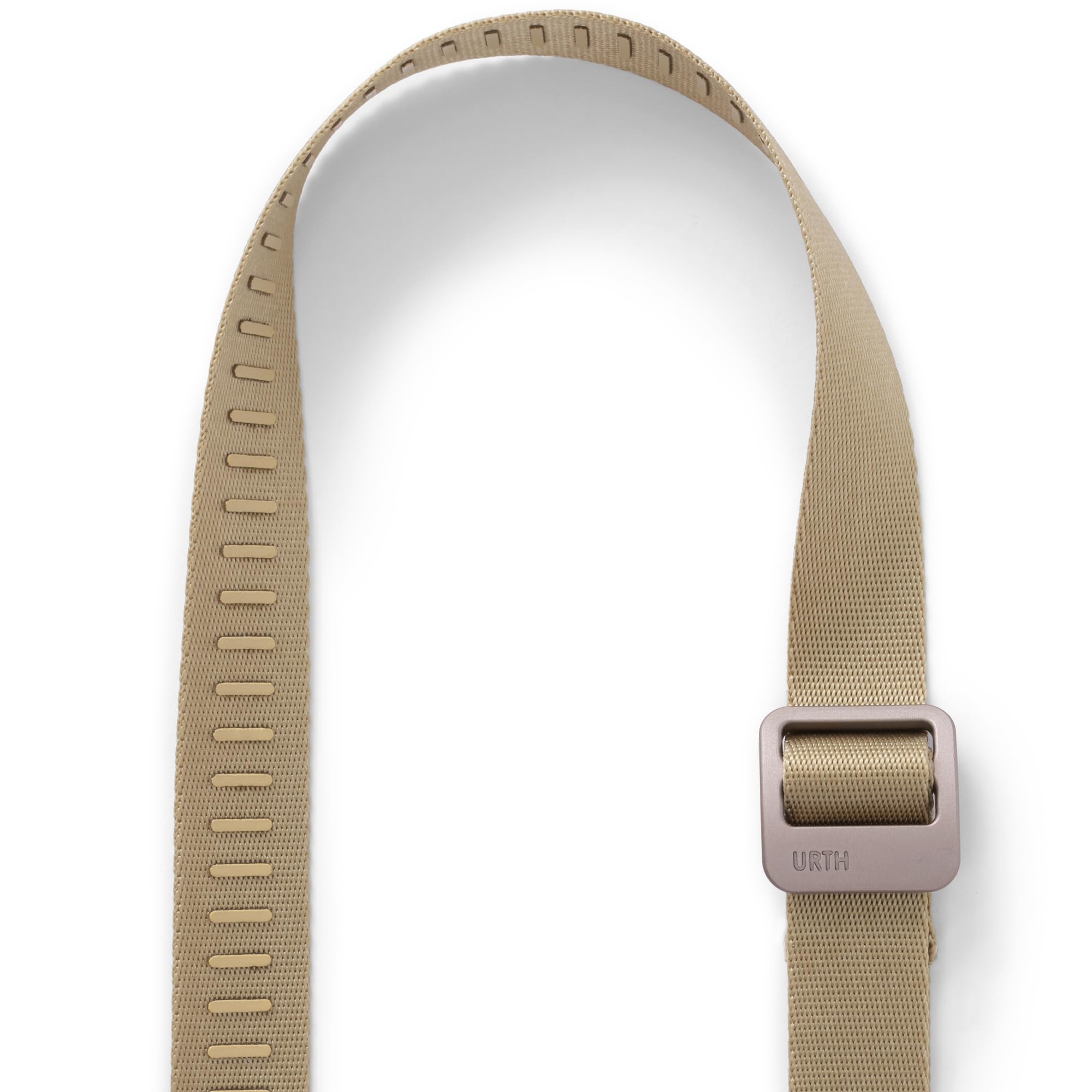 Urth Core Slim Camera Strap - Quick Attach, Multi-Wear, Adjustable Neck Shoulder Strap for DSLR/SLR Cameras in Beige - Image 3