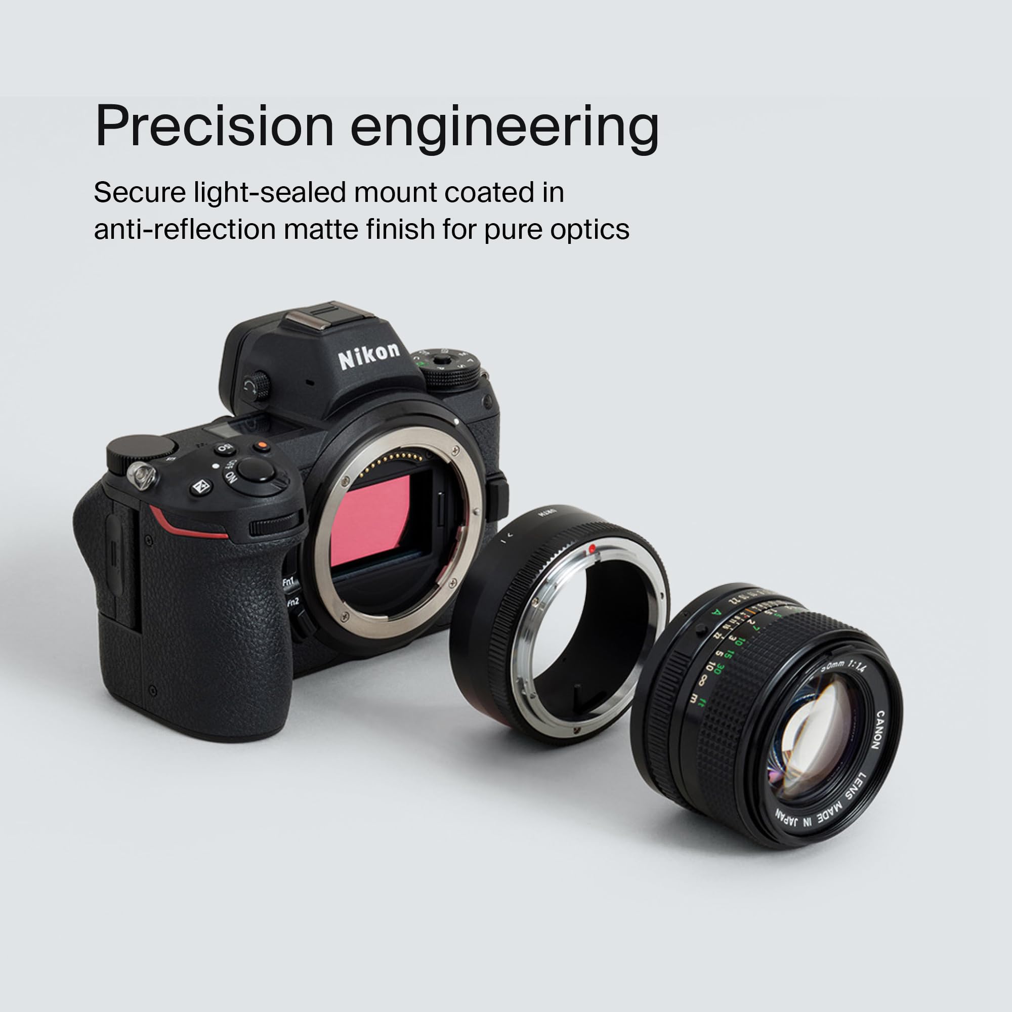 Urth Lens Mount Adapter: Compatible with Canon FD Lens to Nikon Z Camera Body - Image 4